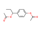 1-(4-ACETOXYPHENYL)PROPYL ACETATE，129319-15-9